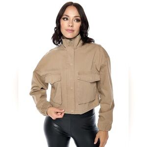 Ci Sono Tan Utility Jacket